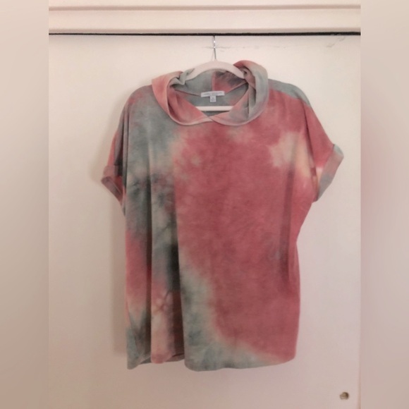 Top hoodie short drop sleeve - Picture 1 of 5
